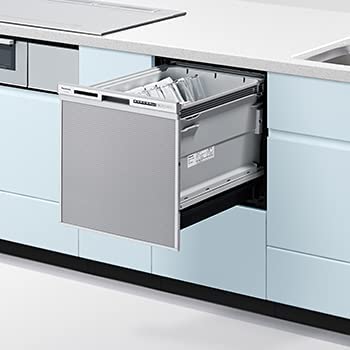 【LINEクーポン配布中】パナソニック 食洗器 ビルトイン食器洗い乾燥機 [NP-45RS9S] R9シリーズ シルバー ドアパネル型(※ドアパネルは別売です) ミドルタイプ あす楽のサムネイル