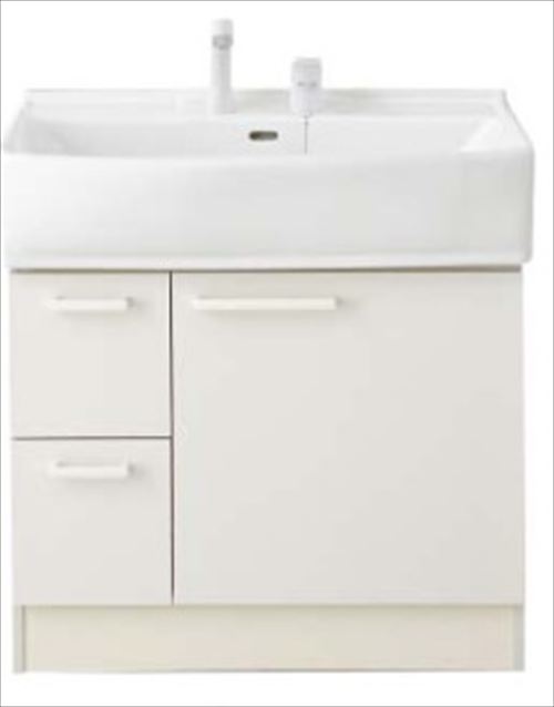 【LINEクーポン配布中】洗面化粧台 シャンピーヌプレーン 永大産業 EIDAI [EK-LSAB-71AW□□] W750 ホワイトボウル 道幅4m未満配送不可 メーカー直送(4)