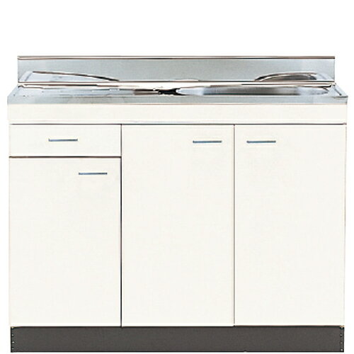 流し台 公団型・N型・C型 奥行550 Nタイプ 小型ゴミ収納器付 [N55-100] 間口1,000 ニッサンハロー 関西一部エリア 法人様限定 メーカー直送