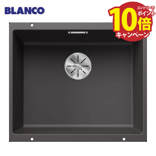 【LINEクーポン配布中】キッチンシンク SUBLINE 500-U rock grey ロックグレー [BLANCO-523433] W500×D..