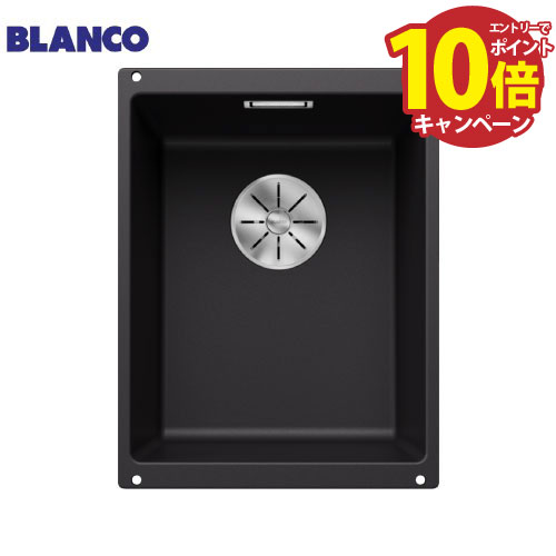 【LINEクーポン配布中】キッチンシンク SUBLINE 320-U black ブラック [BLANCO-525983] W320×D400×H190..