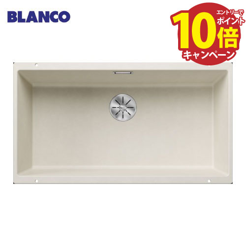 【LINEクーポン配布中】キッチンシンク SUBLINE 800-U soft white ソフトホワイト [BLANCO-527174] W80..