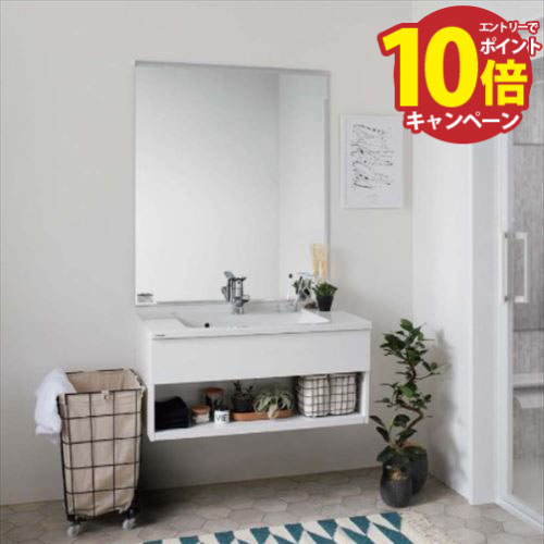【LINEクーポン配布中】洗面化粧台 シーライン パナソニック Panasonic [GC-095G] 幅900 セットプラン ホワイト 受注生産品