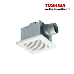 【LINEクーポン配布中】天井埋込形ダクト用換気扇 ツインエアロファンルーバーセット 東芝 TOSHIBA[DVF-T14L] 低騒音形 鋼板ボディ
