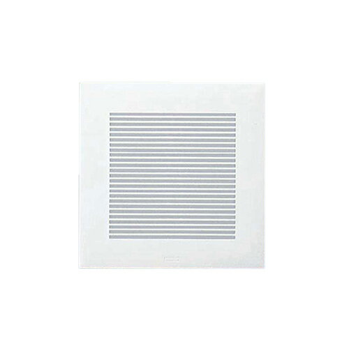 ●換気扇取替え時、天井の汚れや傷をカバーできるリフォーム用ル　ーバー●住宅用洗剤で気軽に掃除できるPP樹脂製ルーバー●ルーバーのスリットの方向が変更可能。●マンセル値：3.2Y8.9/0.6