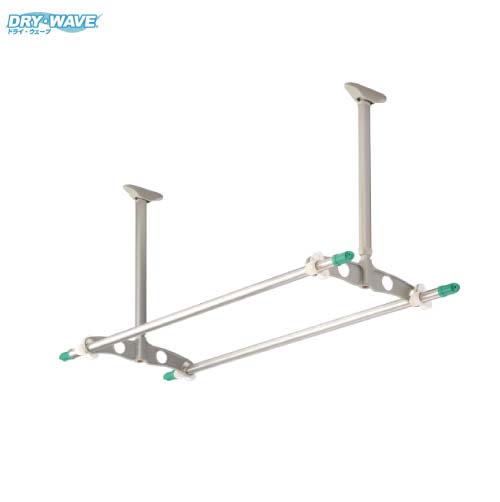 【LINEクーポン配布中】吊下げ型可動物干し金物 DRY・WAVE ドライ・ウェーブ [TE3550] タカラ産業 メー..