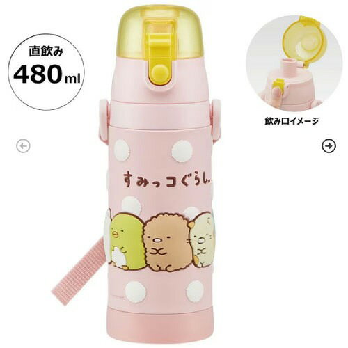 ��LINE�����ݥ��������3D���å��ե��ץå�������쥯�ȥܥȥ� 480ml ���ߤå����餷 ���������� Skater [4973307482410] SDP...