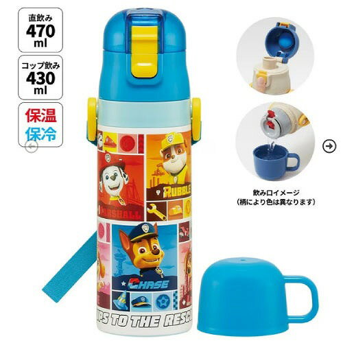 ��LINE�����ݥ��������Ķ���̥���ѥ���2WAY���ƥ�쥹�ܥȥ� ���åס�ľ���� 430ml/470ml �ѥ����ѥȥ�����25 ���������� Skater [4...