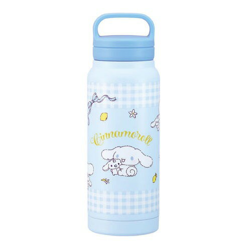 樂天商城 - 【LINEクーポン配布中】スクリューハンドル付マグボトル500ml シナモロール ふわふわぬいぐるみハグ サンリオ スケーター Skater [4973307695094] STSC5
