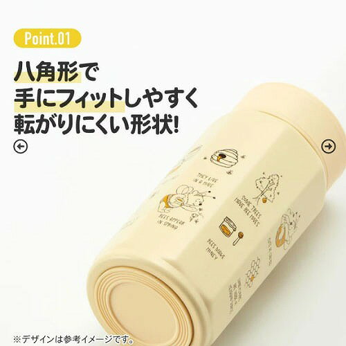 【LINEクーポン配布中】八角形ステンレスボトル350ml Nuiパン ディズニー スケータ...