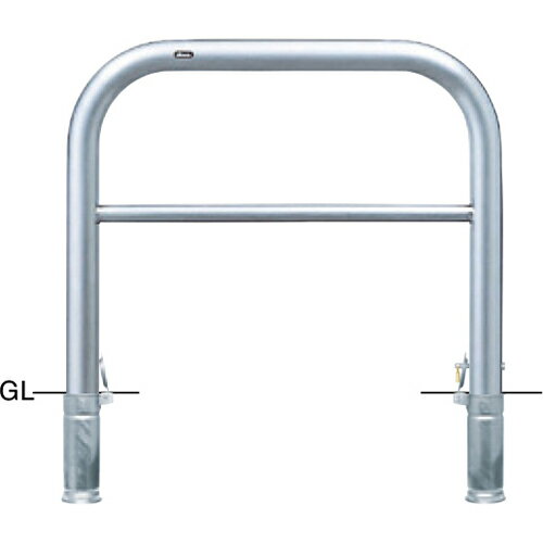 メーカーサンポール(SUNPOLE)商品名アーチ 車止め　φ76.3(t3.0)×W1000×H800mm品番AH-8SK10-800商品説明丸みのあるフォルムであらゆる環境にマッチするスタンダードタイプの車止めです。用途・使用場所でに使い分けに対応するため、パイプ径やサイズ、サインプレートの有無、施工方式などバリエーションを豊富に揃えております。タイプ/アーチ 仕様/差込式カギ付,横桟付南京錠25mm付 材質/ステンレス 仕上げ/カラーH.L.#240 サイズ/φ76.3(t3.0) W1000×H800 重量/約18.7kgサイズφ76.3(t3.0)×W1000×H800mm重量約18.7kg色ステンレス形状差込式カギ付(南京錠25mm)推奨設置場所商業施設,公共施設,道路,公園,コンビニ,工場,病院 検索キーワードバリカー　車止めポール　駐車場ポール　車止め　