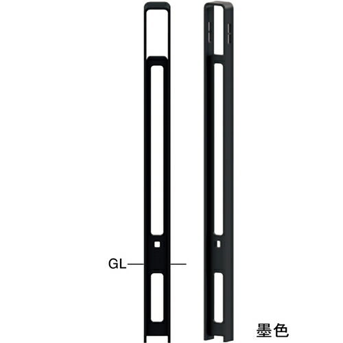 Rakuten - 【LINEクーポン配布中】和モダン フラットバーボラード W83×D50×H850mm カラー:鉄色 [FNP-11U-135] サンポール 受注生産品 キャンセル不可 納期約1ヶ月 メーカー直送