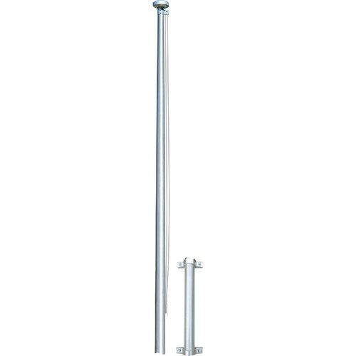 Rakuten - 【LINEクーポン配布中】フラッグポール H4m [FP-4BA] 道幅4m未満配送不可 サンポール 受注生産品 キャンセル不可 納期約1ヶ月 道幅4m未満配送不可 メーカー直送
