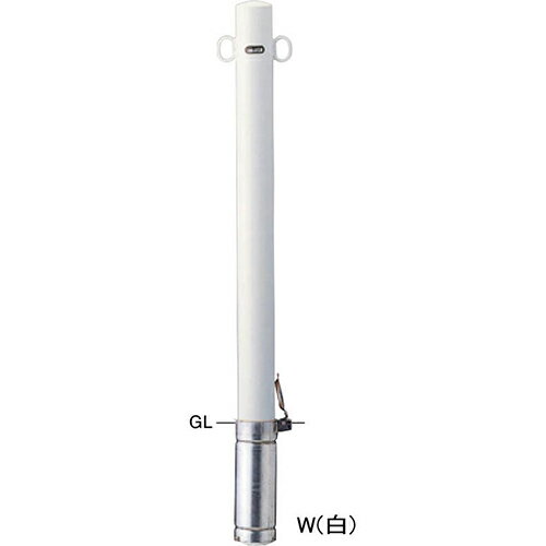 メーカーサンポール(SUNPOLE)商品名ピラー車止め スチール 両フック　φ76.3(t2.8)×H850mm品番FPA-8SK-F11(Y)商品説明直線的なラインが街にリズムを生み出す、スタンダードタイプの車止めです。用途・使用場所での使い分けに対応するため、パイプ径や施工方式のバリエーションを豊富に揃えています。タイプ/ピラー仕様/差込式カギ付,両フックサイズ/φ76.3(t2.8) H850材質/スチール 仕上げ/焼付塗装 重量/約6.8kgサイズφ76.3(t2.8)×H850mm重量約6.8kg色黄形状差込式カギ付(南京錠25mm)推奨設置場所商業施設,公共施設,工場,テーマパーク,病院 検索キーワードバリカー　車止めポール　駐車場ポール　車止め　