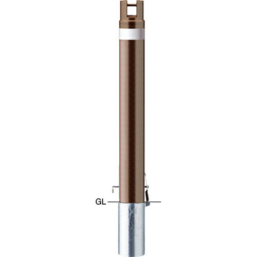 Rakuten - 【LINEクーポン配布中】ボラード [FPD-110SK] φ114.3(t4.5)×H850mm サンポール 受注生産品 キャンセル不可 納期約1ヶ月 メーカー直送