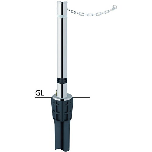 メーカーサンポール(SUNPOLE)商品名リフター 上下式車止め 交換用本体のみ　φ76.3(t2.0)×H700mm品番LA-8KCSHONTAI商品説明操作性と機能性を追求した、地中に収納できる保守管理の楽な車止めです。使用用途に合わせて、支柱サイズ・機能の異なるラインナップを豊富に用意しています。タイプ/リフター上下式仕様/クサリ内蔵,スプリング付サイズ/φ76.3(t2.0) H700材質/ステンレス 仕上げ/カラー　#400 重量/約8.2kg※交換用本体にカギは付属しておりません。サイズφ76.3(t2.0)×H700mm重量約8.2kg色ステンレス仕様クサリ内蔵(2m)形状スプリング付推奨設置場所商業施設,公共施設,公園,駅前広場,病院 検索キーワードバリカー　車止めポール　駐車場ポール　車止め　