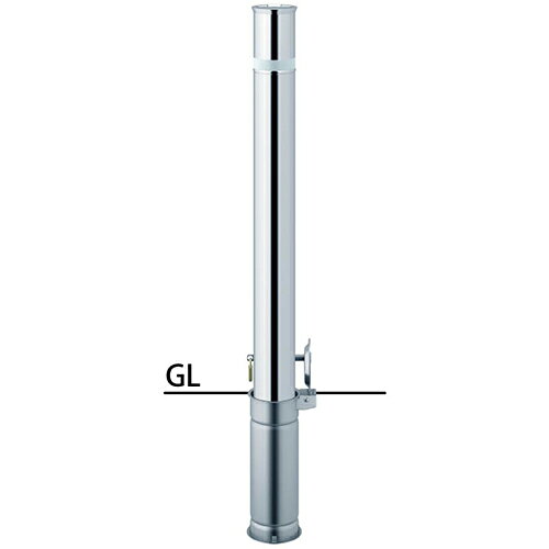 メーカーサンポール(SUNPOLE)商品名リフター 車止め　φ76.3(t2.0)×H700mm品番LA-8SK商品説明操作性と機能性を追求した、地中に収納できる保守管理の楽な車止めです。使用用途に合わせて、支柱サイズ・機能の異なるラインナップを豊富に用意しています。タイプ/リフター差込式カギ付仕様/クサリなし,南京錠付サイズ/φ76.3(t2.0) H700材質/ステンレス 仕上げ/カラー　#400 重量/約4.6kgサイズφ76.3(t2.0)×H700mm重量約4.6kg色ステンレス形状差込式カギ付(南京錠25mm)推奨設置場所商業施設,公共施設,公園,駅前広場,病院 検索キーワードバリカー　車止めポール　駐車場ポール　車止め　