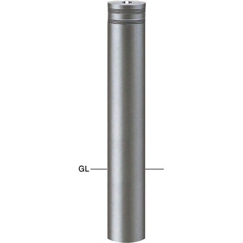 Rakuten - 【LINEクーポン配布中】リフターボラード 車止め φ165×H700mm カラー:170セラミックチタン [LV-366U] サンポール 受注生産品 キャンセル不可 納期約1ヶ月 メーカー直送