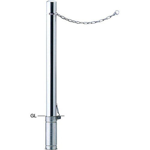 ��LINE�����ݥ�������ۥԥ顼 �ֻߤ� �������ΤΤ� ��76.3(t2.0)��H850mm ���顼:���ƥ�쥹 [PA-8SFCHONTAI] ����ݡ��� ���������� ����󥻥��Բ� Ǽ����1���� �᡼����ľ��