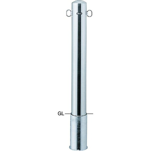 メーカーサンポール(SUNPOLE)商品名ピラー 車止め　φ114.3(t3.0)×H850mm品番PA-114S-F11商品説明直線的なラインが街にリズムを生み出す、スタンダードタイプの車止めです。用途・使用場所での使い分けに対応するため、パイプ径や施工方式のバリエーションを豊富に揃えています。タイプ/ピラー仕様/差込式,両フックサイズ/φ114.3(t3.0) H850材質/ステンレス 仕上げ/カラー #400 重量/約12.8kgサイズφ114.3(t3.0)×H850mm重量約12.8kg色ステンレス仕様両フック形状差込式推奨設置場所商業施設,公共施設,道路,公園,工場,病院 検索キーワードバリカー　車止めポール　駐車場ポール　車止め　