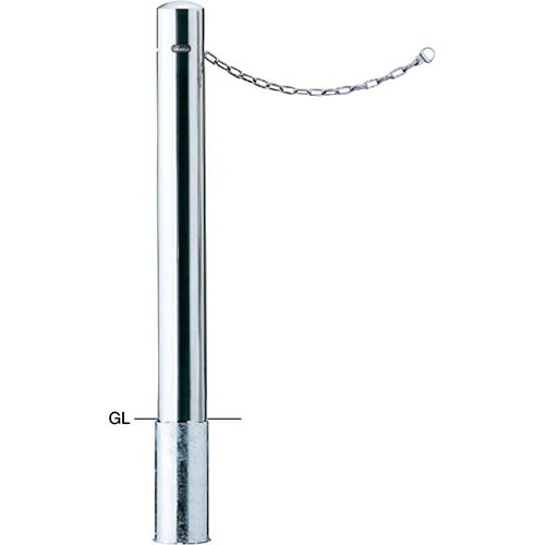 ��LINE�����ݥ�������ۥԥ顼 �ֻߤ� �������ΤΤ� ��101.6(t2.0)��H850mm ���顼:���ƥ�쥹 [PA-11SCHONTAI] ����ݡ��� ���������� ����󥻥��Բ� Ǽ����1���� �᡼����ľ��