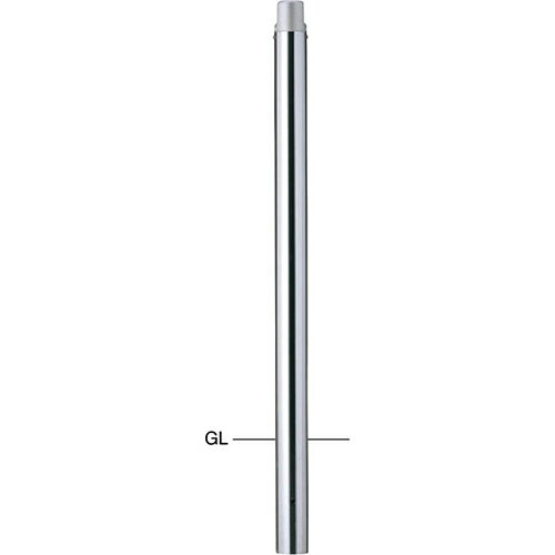 【LINEクーポン配布中】チェーンクランプピラー 車止め φ60.5(t1.5)×H777mm カラー:ステンレス [PAS-7U] サンポール 受注生産品 キャンセル不可 納期約1ヶ月 メーカー直送