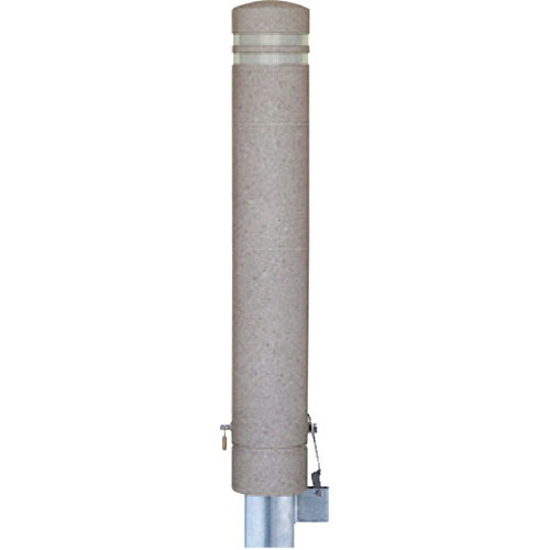 メーカーサンポール(SUNPOLE)商品名リサイクルボラード　φ130×H826mm品番RB-134SK(ST3)商品説明タイプ/リサイクルボラード 仕様/差込式カギ付,南京錠25mm付,反射テープ付 材質/リサイクルゴム 仕上げ/カラー アクリルウレタン塗装/桜御影調 サイズ/φ130 H826 重量/約19.0kg サイズφ130×H826mm重量約19.0kg色桜御影調仕様反射テープ付形状差込式カギ付(南京錠25mm)推奨設置場所商業施設,公共施設,道路,公園,集合住宅,駅前広場,観光地 検索キーワードバリカー　車止めポール　駐車場ポール　車止め　