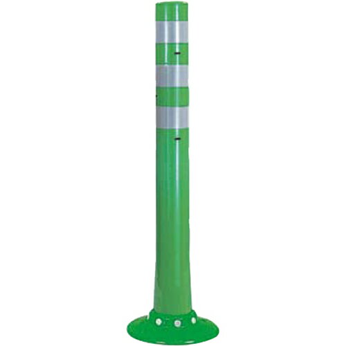 Rakuten - 【LINEクーポン配布中】ガードコーン φ80,台座径φ250×H800mm カラー:グリーン [RBHC-80W(G)] サンポール 受注生産品 キャンセル不可 納期約1ヶ月 メーカー直送