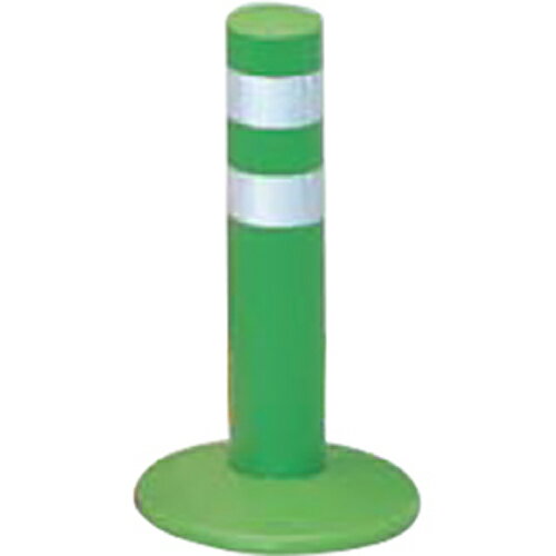 【LINEクーポン配布中】ガードコーン φ60,台座径φ175×H300mm カラー:グリーン [RBMH-30(G)] サンポール 受注生産品 キャンセル不可 納期約1ヶ月 メーカー直送