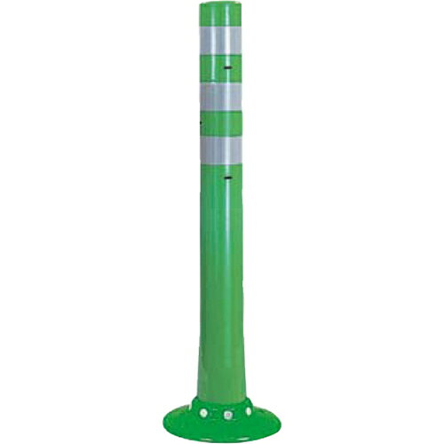 【LINEクーポン配布中】ガードコーン φ80,台座径φ250×H800mm カラー:グリーン [RBSC-80W(G)] サンポール 受注生産品 キャンセル不可 納期約1ヶ月 メーカー直送