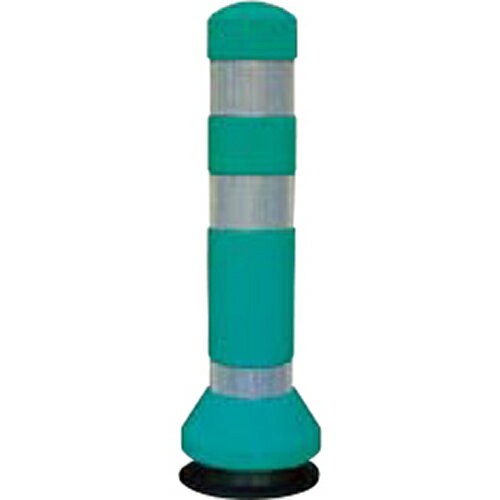 メーカーサンポール(SUNPOLE)商品名リサイクルゴムボラード　φ80×H425mm品番RC-40(G)商品説明タイプ/リサイクルゴムボラード 仕様/固定式,反射テープ付 材質/リサイクルゴム 仕上げ/カラー再帰反射塗装グリーン サイズ/φ80 H425 重量/約3.1kg ※車のライトが当たると塗装面全体が反射します。 サイズφ80×H425mm重量約3.1kg色グリーン仕様反射テープ付形状固定式推奨設置場所商業施設,公共施設,道路,コンビニ,駅前広場 検索キーワードバリカー　車止めポール　駐車場ポール　車止め　