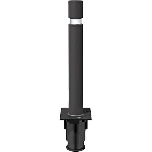 【LINEクーポン配布中】硬質弾性ボラード,Xlast チタンメタリック φ100-φ120×H804mm カラー:ダークブラウン [XL-100SK-TM] サンポール 受注生産品 キャンセル不可 納期約1ヶ月 メーカー直送