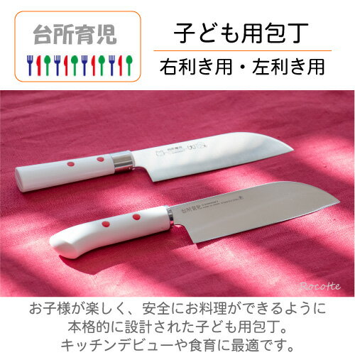 台所育児 子ども用包丁 カバー付き 右利き 左利き サンクラフト 子供包丁 日本製 切れ味 祝い プレゼント ギフト ラッピング DI-101/DI-102 クリスマス 2