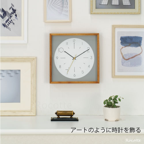 【ポイント増量&乾電池付き】掛け時計 電波時計...の紹介画像2