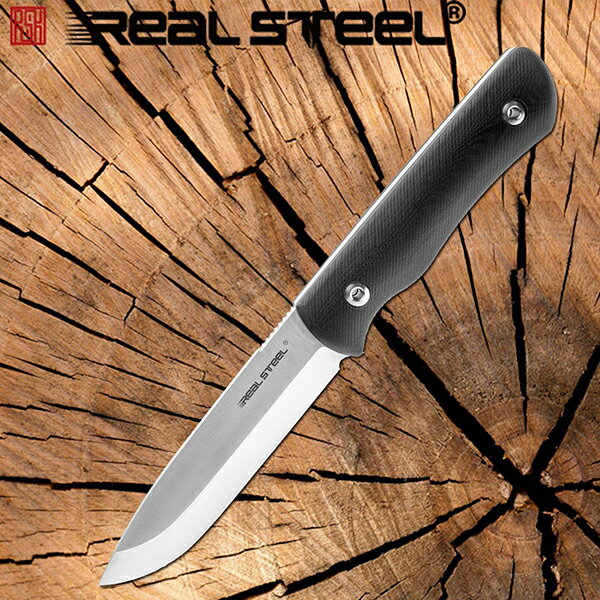 リアルスチール ブッシュクラフト プラス スカンジグラインド アウトドアナイフ シースナイフ Real Steel キャンプナイフ キャンピングナイフ通販格安セール情報 楽天 通販