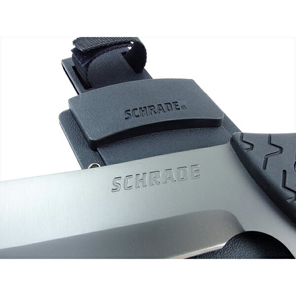 SCHRADE(シュレード) ビッグ・ボウイナイフ フルタング構造 ラバーグリップ チタンコーティングブレード SCHF45 ブッシュクラフトナイフ アウトドアナイフ サバイバルナイフ キャンプナイフ キャンピングナイフ ナイフ アウトドア