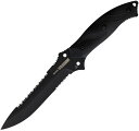 ブラックホーク ナイトエッジ フィクスドナイフ 直波コンビ刃 BH15NE10BK Blackhawk Nightedge Fixed Blade Knife