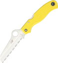 Spyderco(スパイダルコ) アトランティックソルトFRNイエロー(全波) C89SYL ブッシュクラフトナイフ アウトドアナイフ サバイバルナイフ キャンプナイフ キャンピングナイフ ナイフ アウトドア