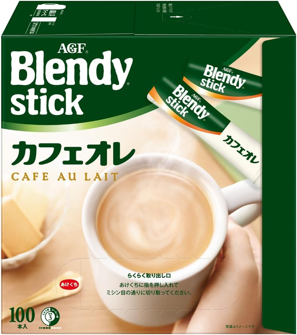 AGF ブレンディ スティック カフェオレ 100本 　 配送種別：MR