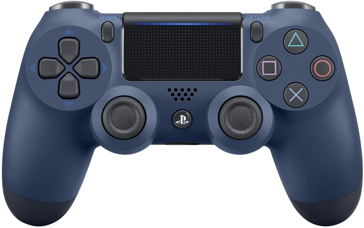 【あす楽・休日発送対応品】ワイヤレスコントローラー DUALSHOCK 4 ミッドナイト・ブルー