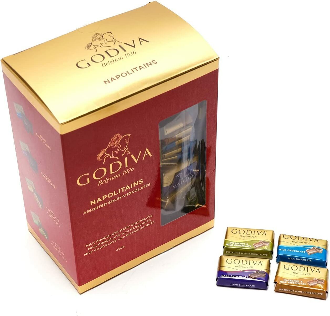 ゴディバ ナポリタン 4種アソート チョコレート　450g　【標準サイズ】GODIVA　コストコ　訳あり