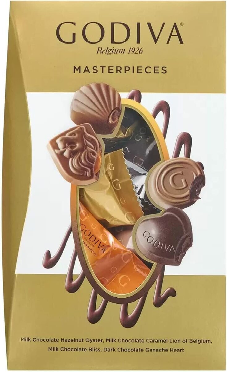 ゴディバ マスターピースシェアリングパック　約45粒入〜　チョコレート　配送種別：LPのサムネイル