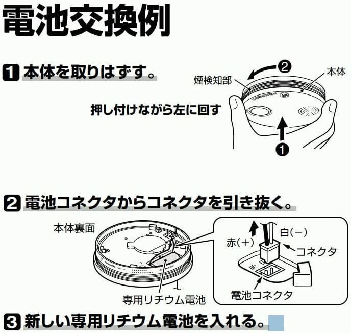 SH384552520【4個セット】【純正品】Panasonic 専用リチウム電池(住宅火災警報器 交換用電池)　配送種別：MR 3