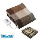 電気ひざ掛け毛布 (140×82cm) 本体丸洗い可能 YH...