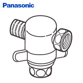 2分岐コック CB-K6 ナショナル National 水栓 パナソニック Panasonic 【送料無料】