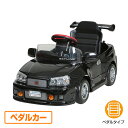 乗用玩具 スカイライン GT-R R34型 (ペダルカー)対象年齢2-4歳 R-34N ブラック 乗用玩具 車 自動車 こども 子供 くるま クリスマス 誕生日 乗り物 のりもの ミズタニ 【送料無料】