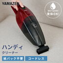 Wet&Dry(ウェット&ドライ) コードレス ハンディクリーナー (吸水ノズル&ブラシノズル&隙間ノズル付) ZHG-NW48(R) 充電式 紙パック不要 掃...