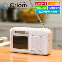 10年長期保管可能 手回し充電テレビラジオ AM/FM/ワイドFM YTM-RTV200 手回し充電テレビ 手回し充電ラジオ テレビラジオ ワンセグTV ワンセグ放送 充電ラジオ 防災ラジオ 山善 YAMAZEN キュリオム【送料無料】