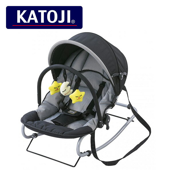 ベビーバウンサー NewYorkBaby(ニューヨーク・ベビー)新生児から体重15kg (3歳頃) 03900 正規品 ベビー 赤ちゃん バウンサー 新生児 おもちゃ トイ チェア ベビーチェア 出産祝い カトージ(KATOJI) 【送料無料】