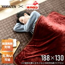 【P5倍 4/30 9:59迄】 ホカロン 電気毛布 掛敷毛布 188×130cm YMK-HR42F ※ご使用の際にはカイロとの併用を避けて下さい節電 電気掛け毛布 電気掛毛布 電気敷き毛布 電気敷毛布 電気ブランケット 電気ひざ掛け毛布 山善 YAMAZEN 【送料無料】